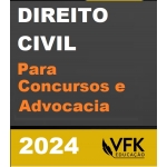Direito Civil para Concursos e Advocacia - Curso Completo - KUMPEL (VFK 2024)